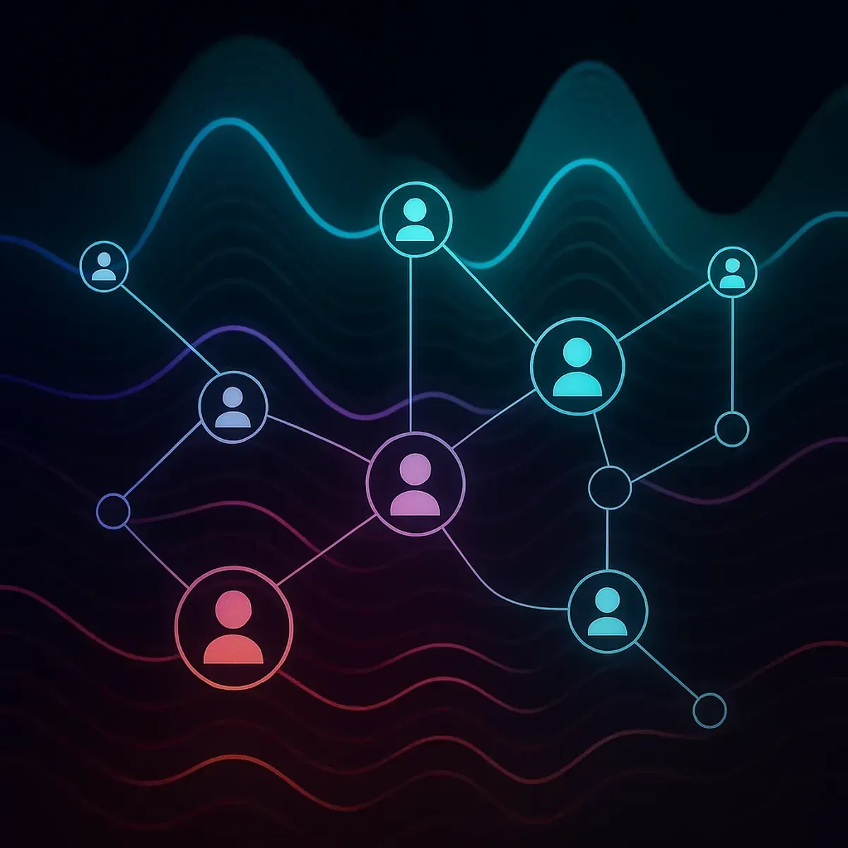 AI & robotics network visualization